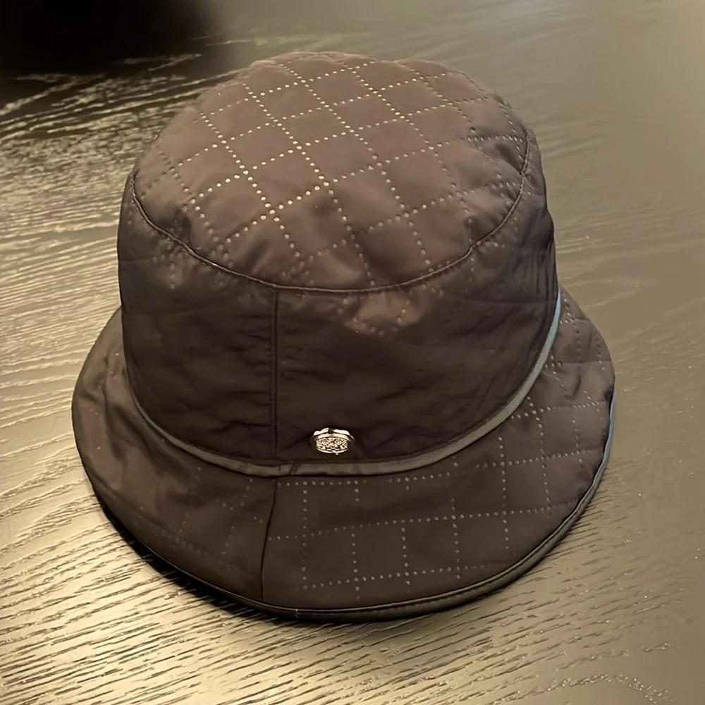 Vince Camuto bucket hat black size S Y2K beach party festival